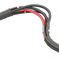 Industrial Equipment Cable Harness With Black Red Wires And Connectors For Applications