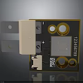Smart Furniture Electronic Module With Yellow Border Black Body And QR Code