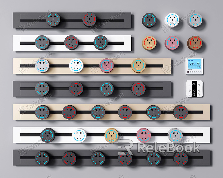 Modern socket switch socket panel model