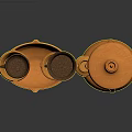 Decorative Clay Pottery Furniture With Various Shapes Colors And Textured Surfaces