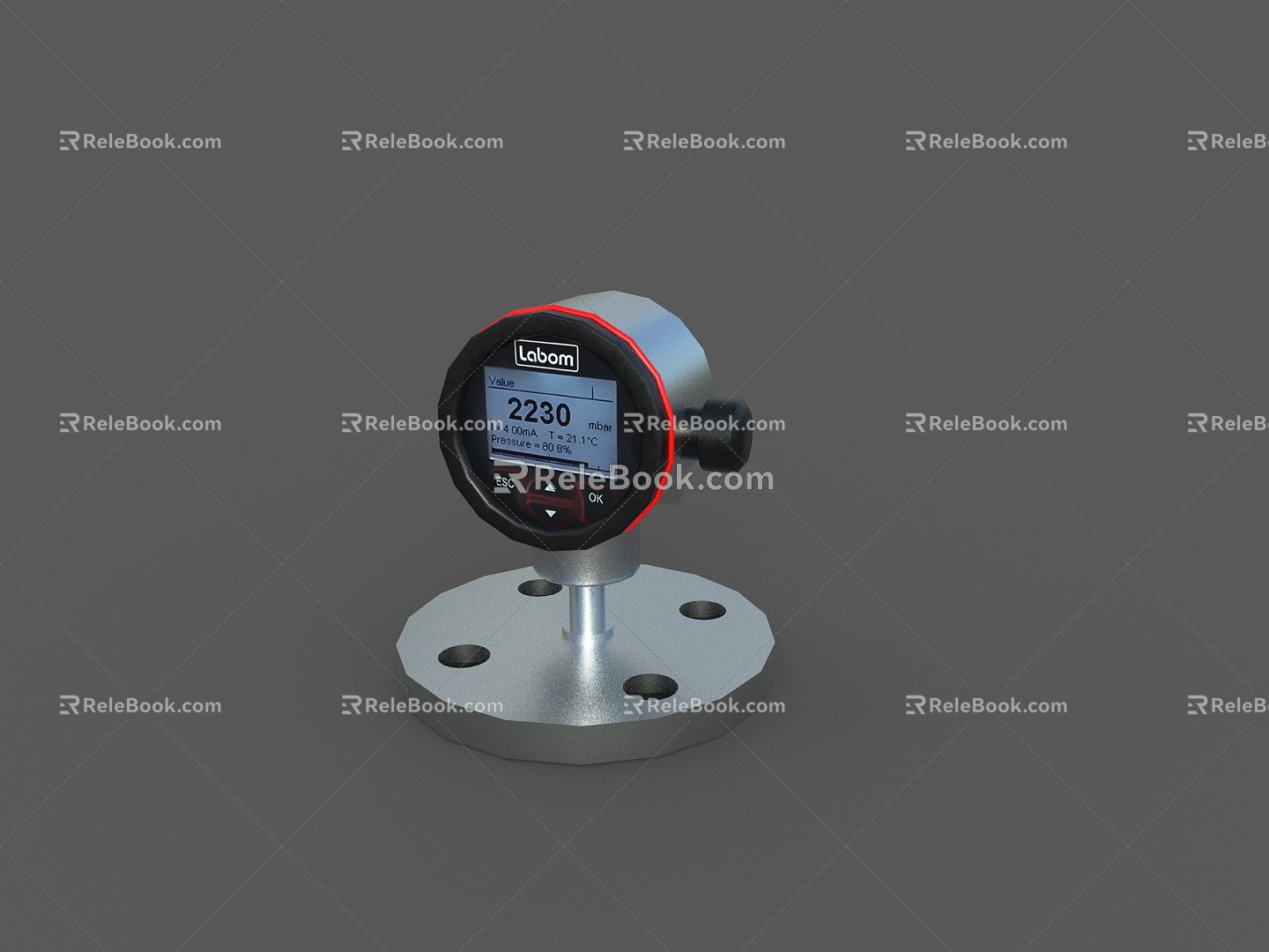 Temperature Sensor Sensor Instrumentation 3d model