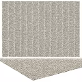 Square Rug With Light Beige Woven Texture For Modern Living Room Decor