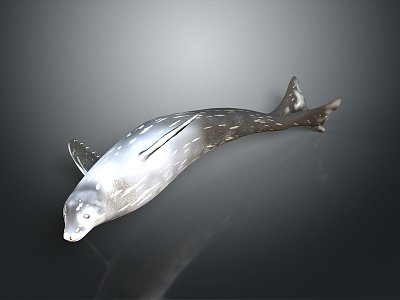 Sea Master Seal Animal Mammal Anime Character Game Character 3d model