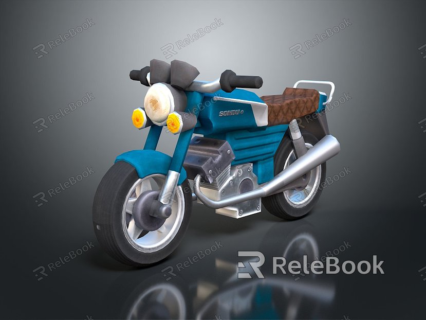 Motorcycle Two-wheeled Motorcycle Cross-country Motorcycle Road Race Motorcycle Motor Vehicle Transport model