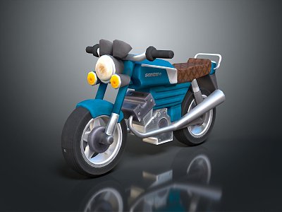 Motorcycle Two-wheeled Motorcycle Cross-country Motorcycle Road Race Motorcycle Motor Vehicle Transport model