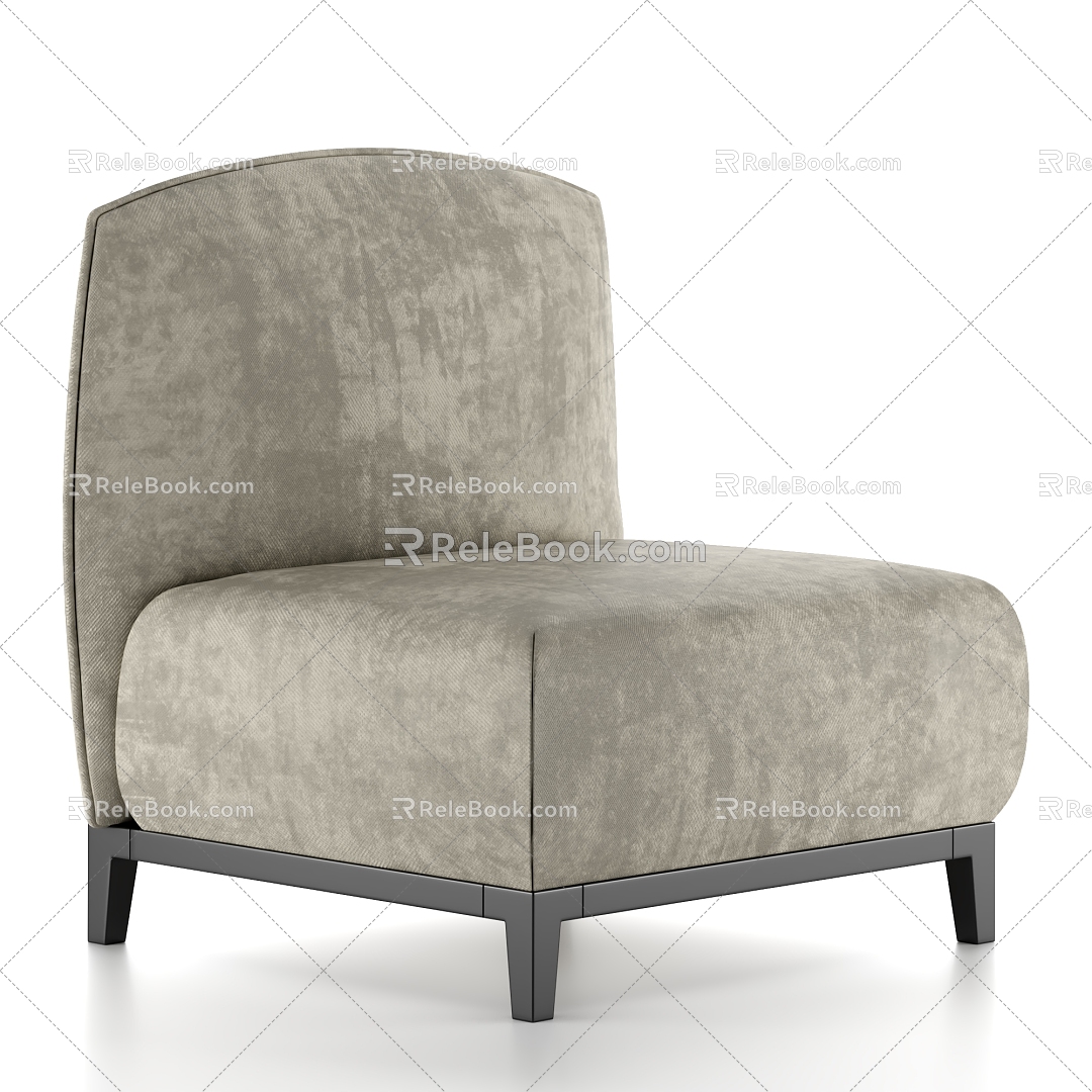 Sofa Single Sofa Seat Casual Sofa 3d model