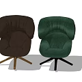 Single sofa 3d model