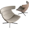 Poliform single sofa 3d model