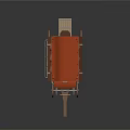 Modern Carriage Ancient Rack Car Rack Car Rack Car 3d model
