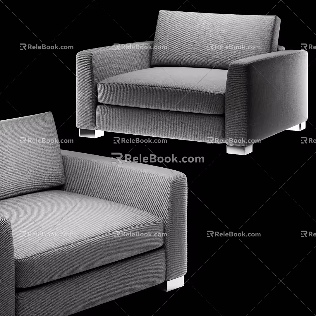 Sofa Single Sofa 3d model