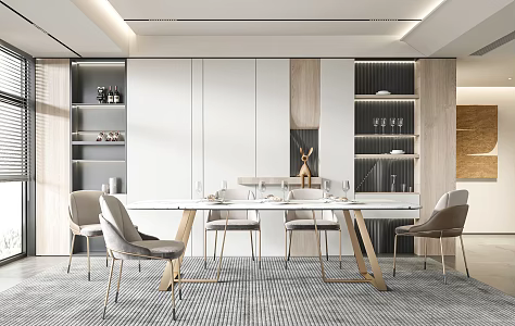 Modern Restaurant 3d model