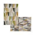 Colorblock Carpet 3d model