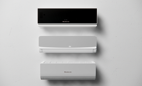 modern air conditioning 3d model