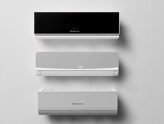 modern air conditioning 3d model