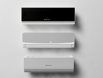 modern air conditioning 3d model