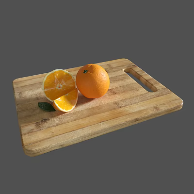 Modern fruit 3d model