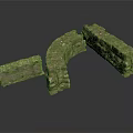 Ancient Building Stone Arch Components With Curved Design And Textured Surface