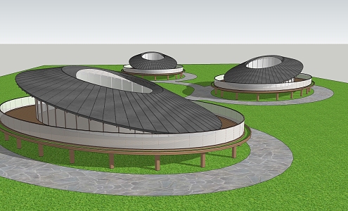 Landscape Pavilion 3d model