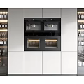 Modern Wine Cabinet Design With Glass Doors And Wine Bottle Storage Racks