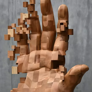 Modern art installation art ornaments 3d model
