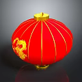 Lantern Country Lantern Color Origami Lantern Chinese Lantern Paper Lantern Red Lantern Lighting Lamp 3d model