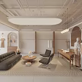 Modern Clothing Store Interior With Mannequins Wooden Racks Chandelier Window And Table Accessories