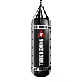 TITLE Boxing Green and Black Punching Bag for Fitness Training