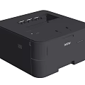 Brother Black Monochrome Laser Printer High Performance Reliable For Office Use 3d model
