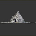 Temple Tower Stone Takatong Tower Pyramid Mayan Pyramid Mayan Stone Tower Totem Tribal Totem 3d model