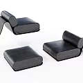 Simple Single Sofa 3d model