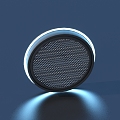 Audio speaker electronic equipment 3d model