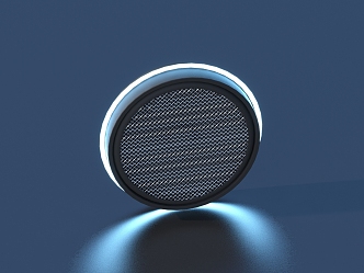 Audio speaker electronic equipment 3d model