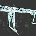 Heavy Duty Industrial Gantry Crane With Steel Frame Structure For Lifting Operations