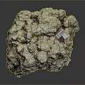 Rock Block Rock Block Rock Specimen Boulder Big Stone Block Rock Stratum Rock Stratum Rock Stratum Rock 3d model