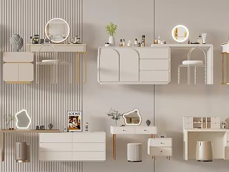 Modern Dressing Table 3d model