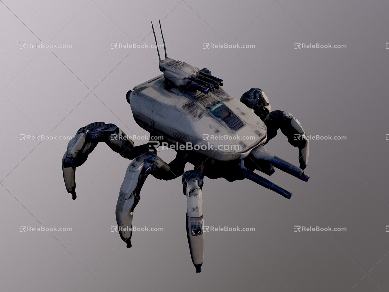 Robot Spider Drone Drone 3d model