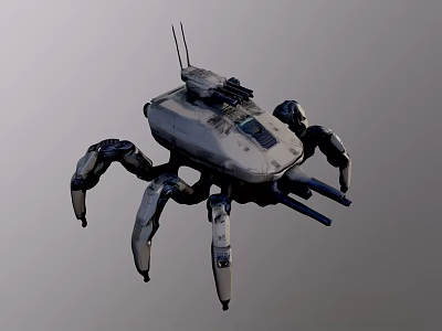 Robot Spider Drone 3d model