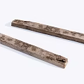 Natural Textured Stone Wood Pieces With Worn Surface And Rustic Appeal