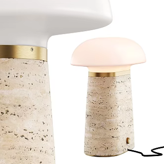 Light Luxury Table Lamp 3d model