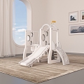 Indoor children's toy slide swing 3d model