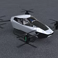 Xiaopeng Traveler X2 Flying Car 3d model