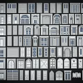 Various Architectural Hinged Doors With Different Design Styles For Home Use