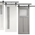 Barn Doors In Various Styles And Colors For Home Interior Design