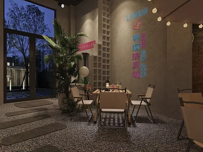 Modern Mall Shop Interior With Open Layout And Stylish Display Shelves 3d model