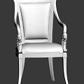 Classic Design Accent Chair With Wooden Frame Golden Accents And Beige Upholstery