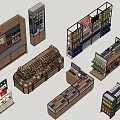 Display Shelves For Retail Stores With Modern Designs And Functional Storage