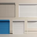 Different Types Of Window Roller Blinds In Various Colors And Styles