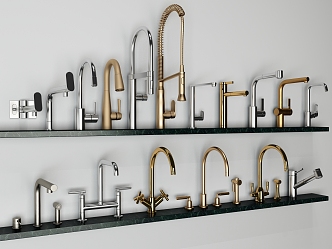 Modern faucet 3d model