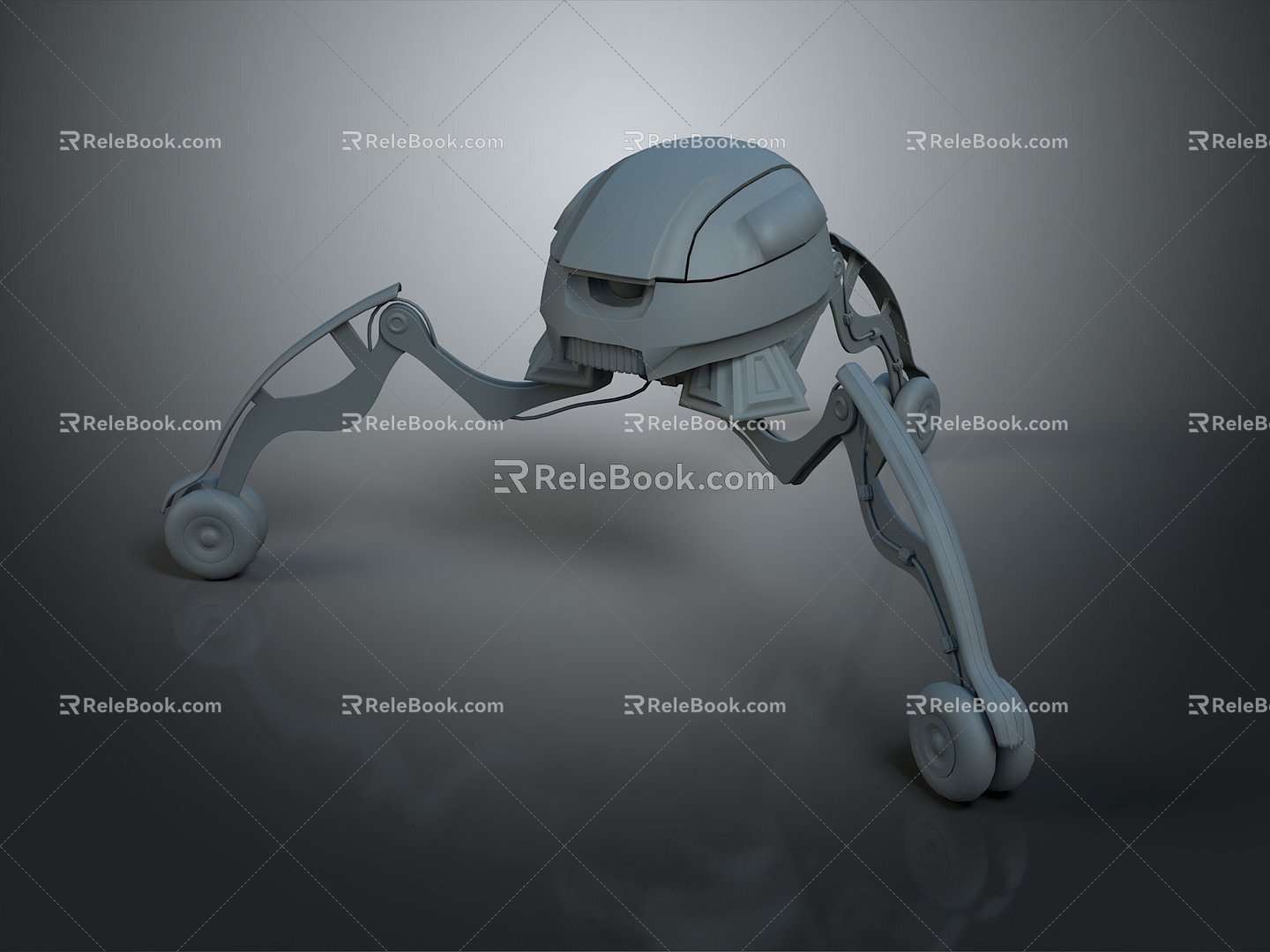 Mech Warrior Mech Soldier Machine Battlearm Mechanical Battlearm Machine Fighter Robot 3d model