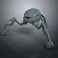 Mech Warrior Mech Soldier Machine Battlearm Mechanical Battlearm Machine Fighter Robot 3d model